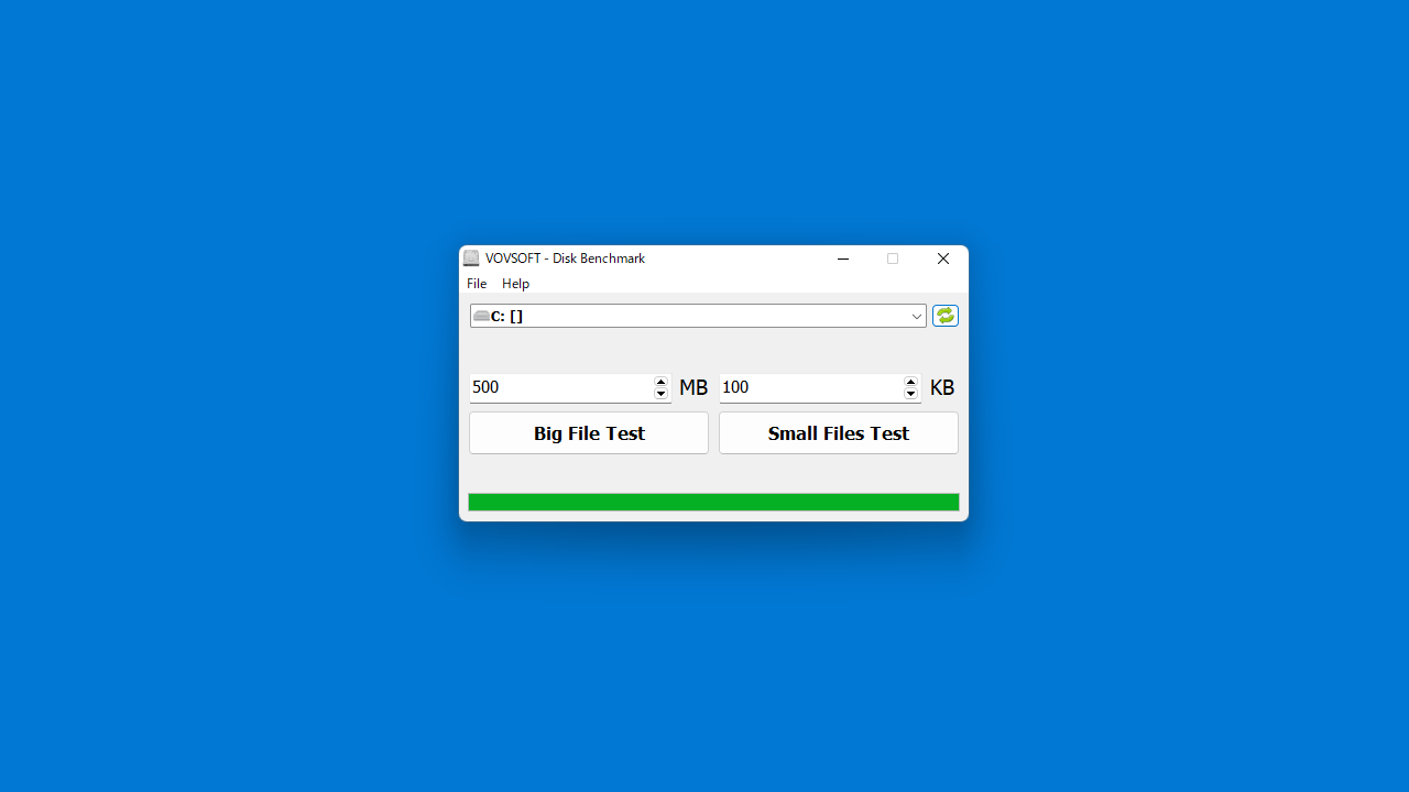 Disk Benchmark