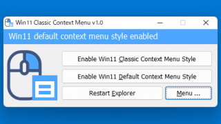 Windows 11 Classic Context Menu