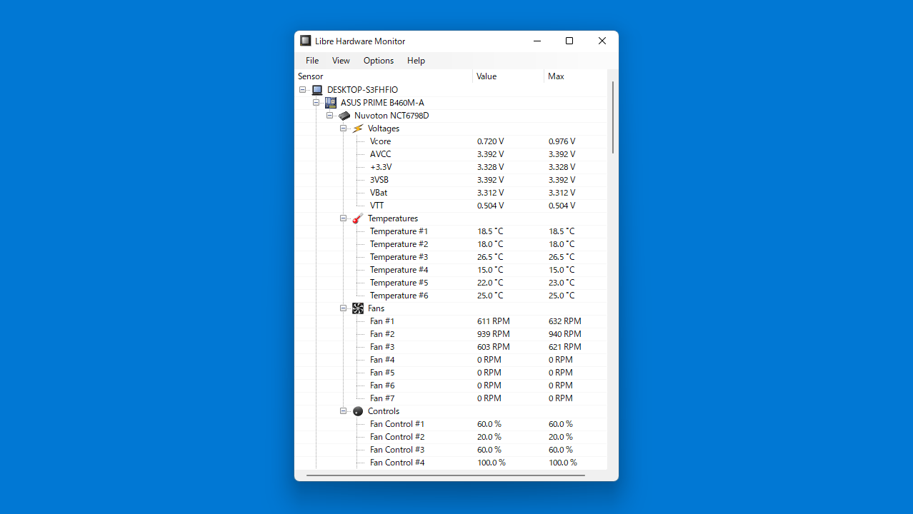 Libre Hardware Monitor