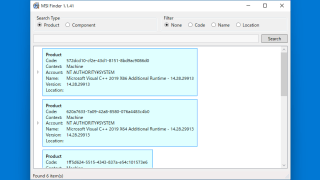 MSI Finder