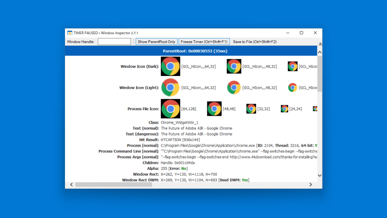Windows Inspector Icon Window Inspector 3.9.2 | ダウンロードと使い方 | ソフタロウ