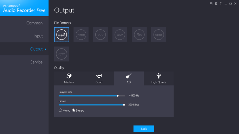 Ashampoo Audio Recorder Free