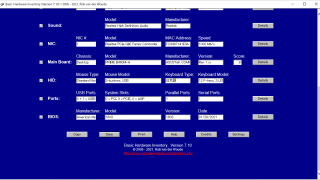 Basic Hardware Inventory