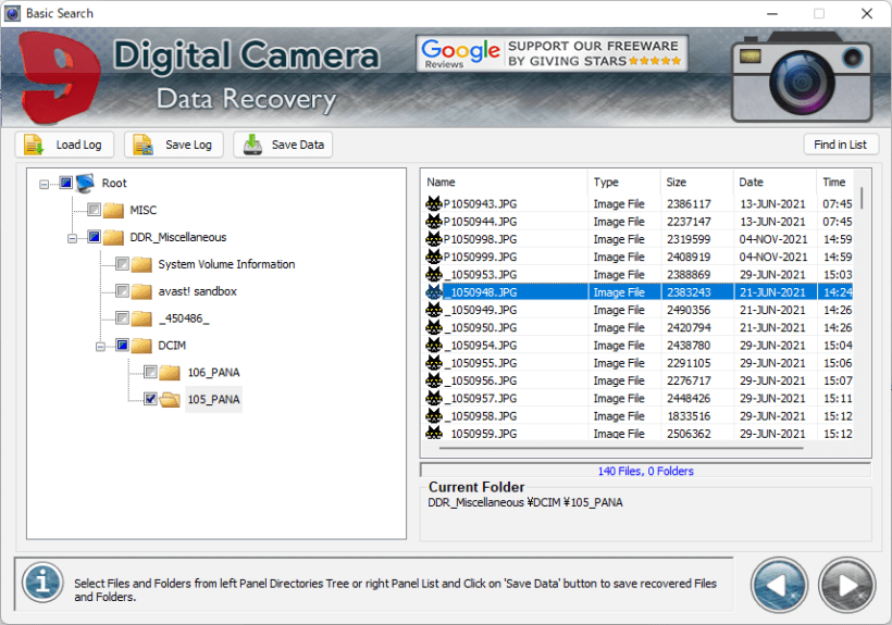 Digital Camera Data Recovery