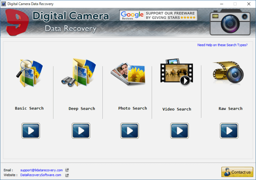 Digital Camera Data Recovery