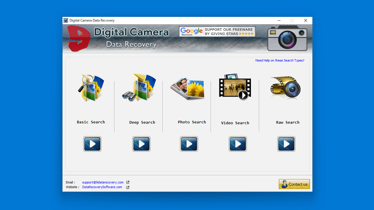 Digital Camera Data Recovery