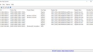 Product Key Scanner