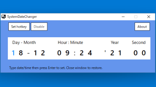 SystemDateChanger