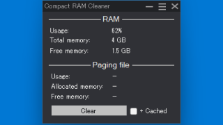 Compact RAM Cleaner