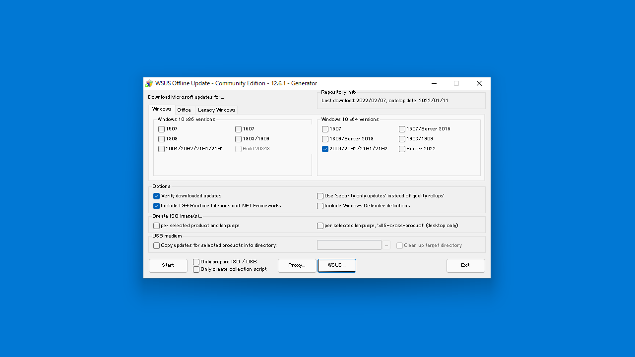 WSUS Offline Update Community Edition