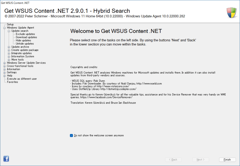 Get WSUS Content .NET