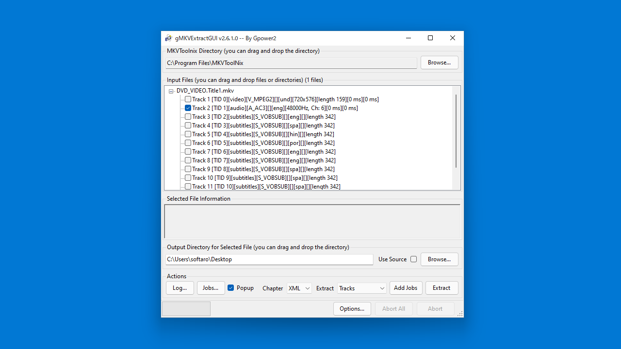 gMKVExtractGUI
