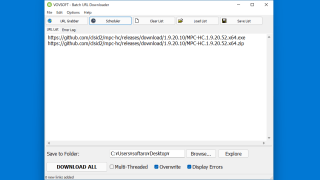 Batch URL Downloader