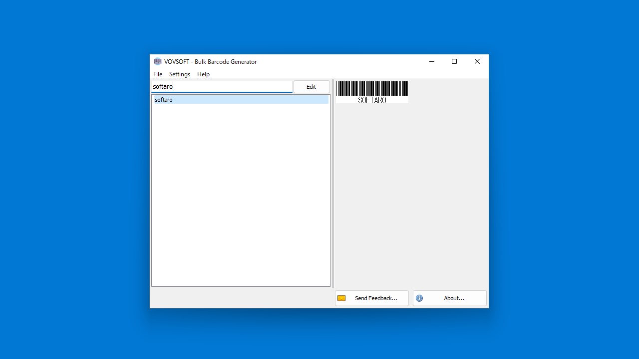 Bulk Barcode Generator