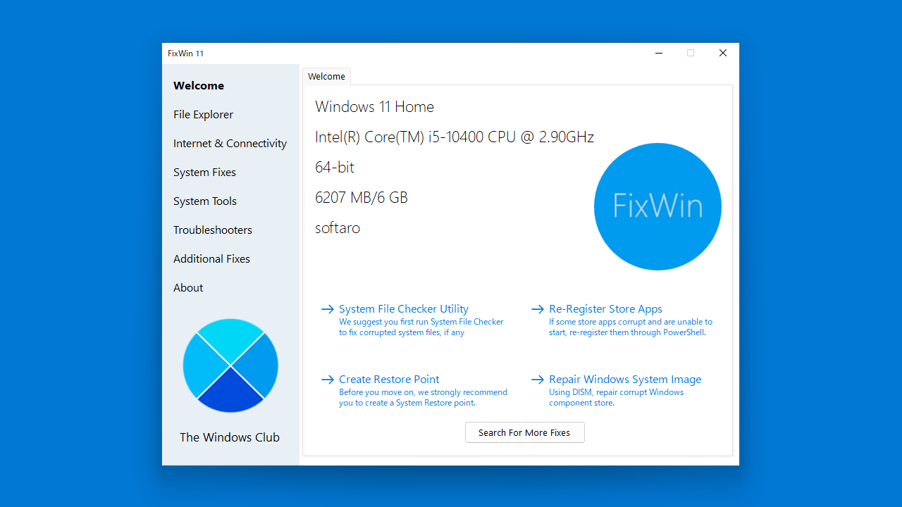 FixWin 11