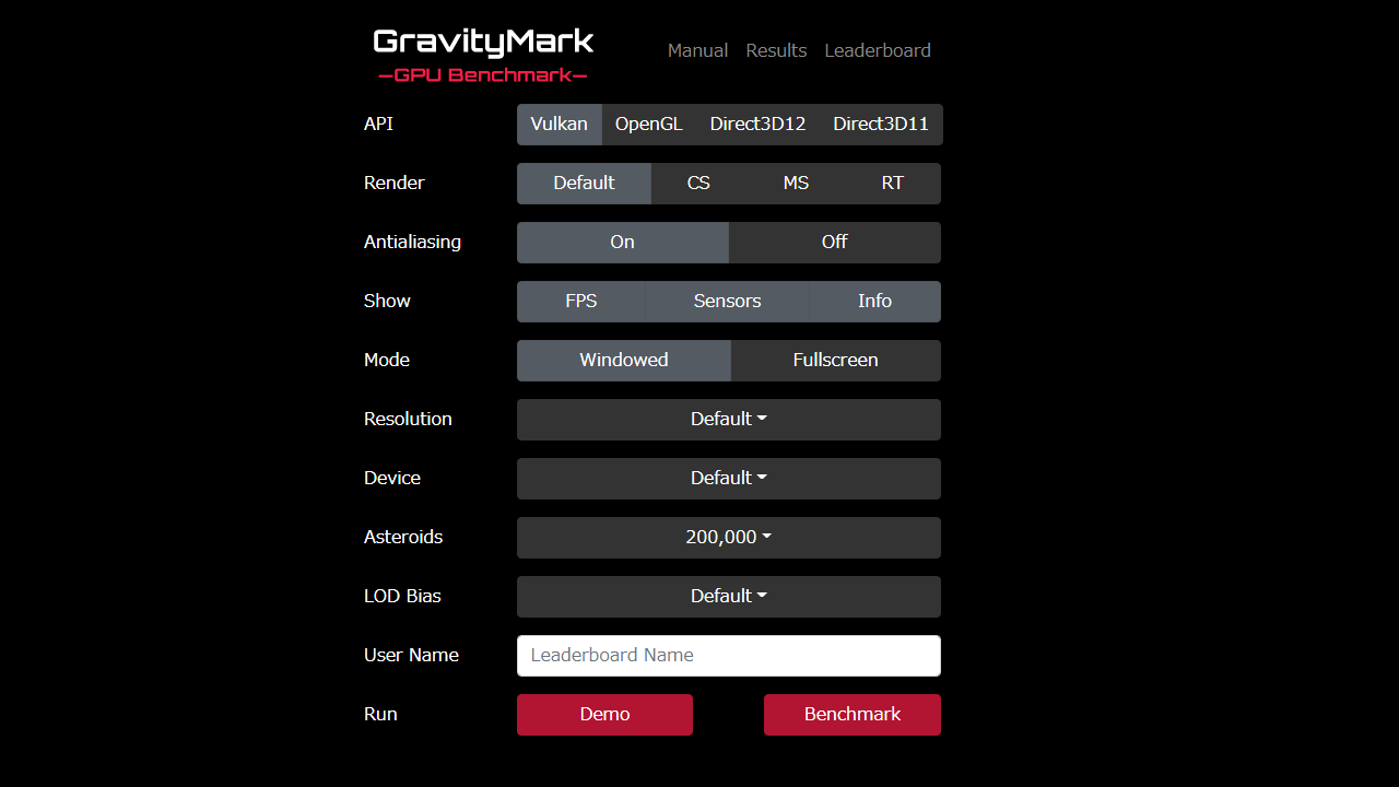 GravityMark