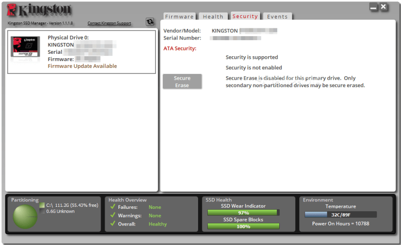 Kingston SSD Manager