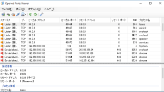 Opened Ports Viewer