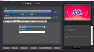 Youtube-dl GUI