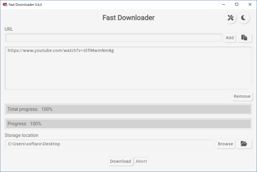 Fast Downloader