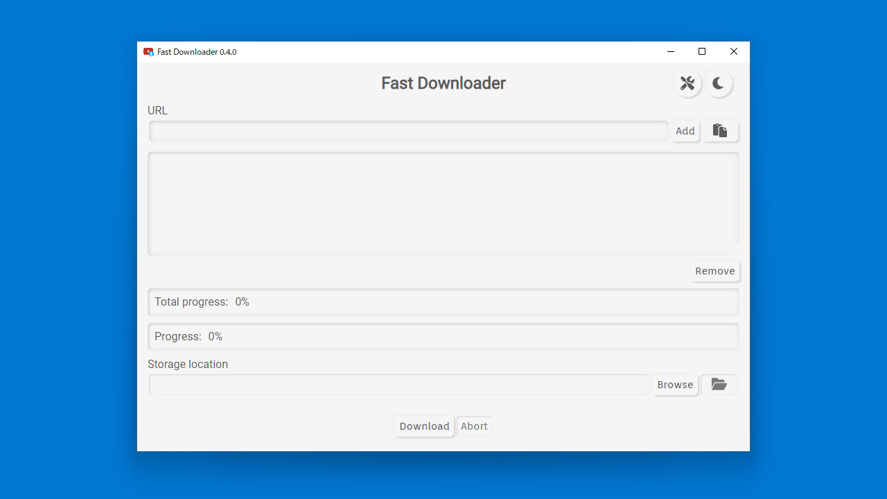 Fast Downloader