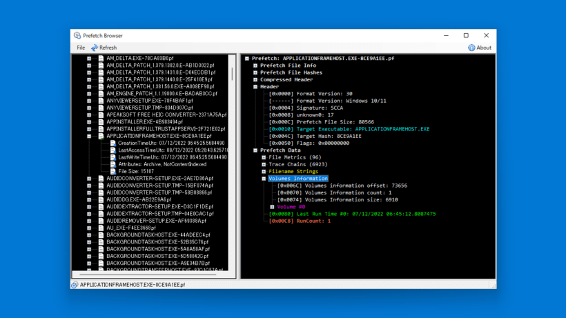 Prefetch Browser 0.0.13.0 | ダウンロードと使い方 | ソフタロウ