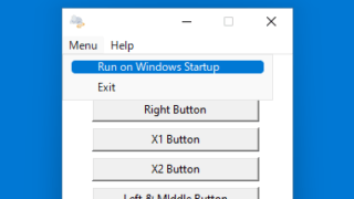 Mouse Button Actions