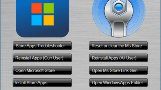 Ms Store & Apps repair tool