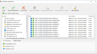 TweakNow RegCleaner