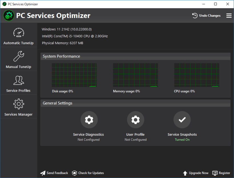 PC Services Optimizer