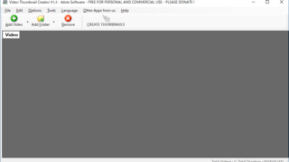 Video Thumbnail Creator