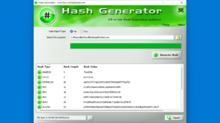 Hash Generator