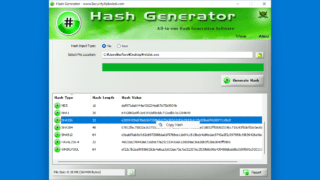 Hash Generator