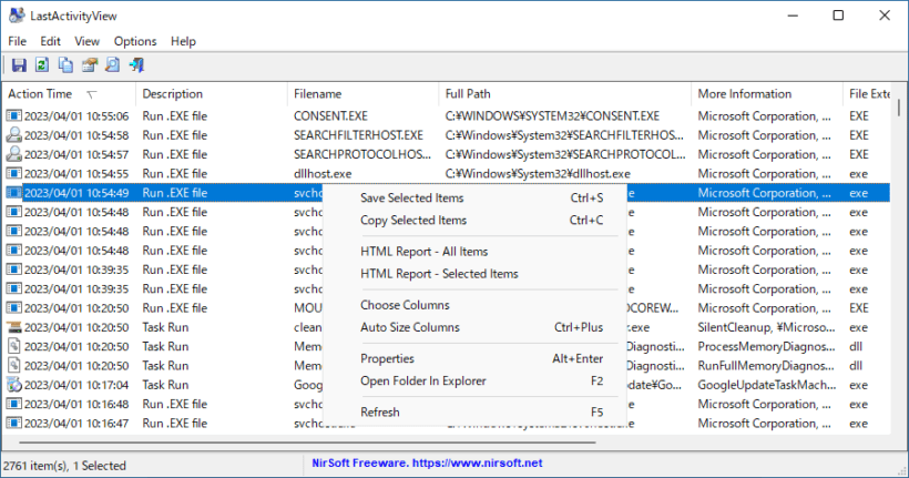 LastActivityView