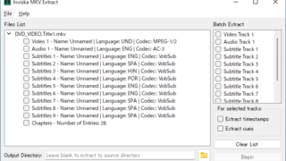 Inviska MKV Extract