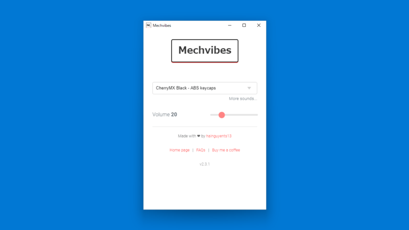 Mechvibes 2.3.6 / 2.3.1 Beta | ダウンロードと使い方 | ソフタロウ