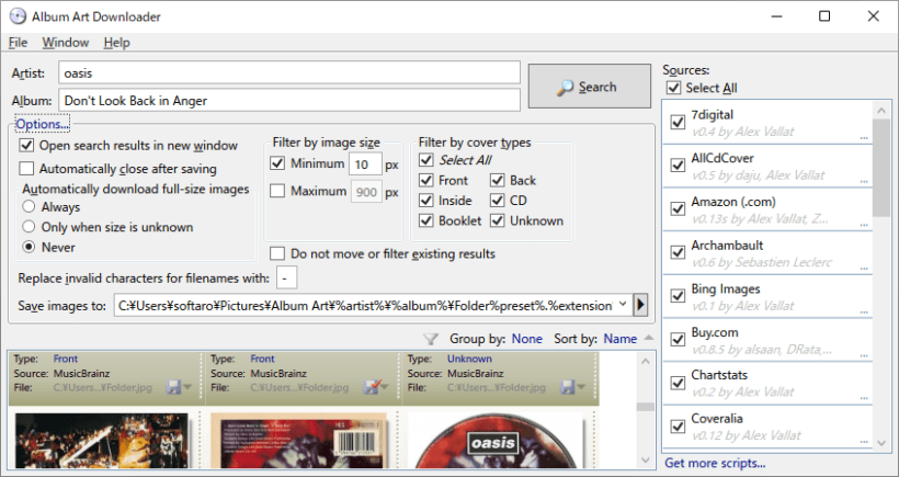 Album Art Downloader