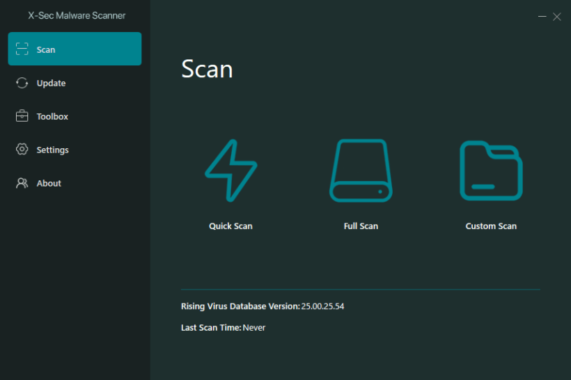 X-Sec Malware Scanner