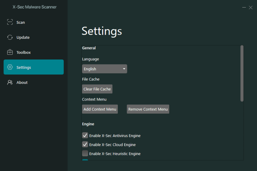 X-Sec Malware Scanner