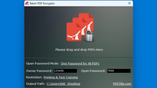 Batch PDF Encryptor