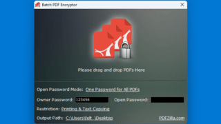 Batch PDF Encryptor