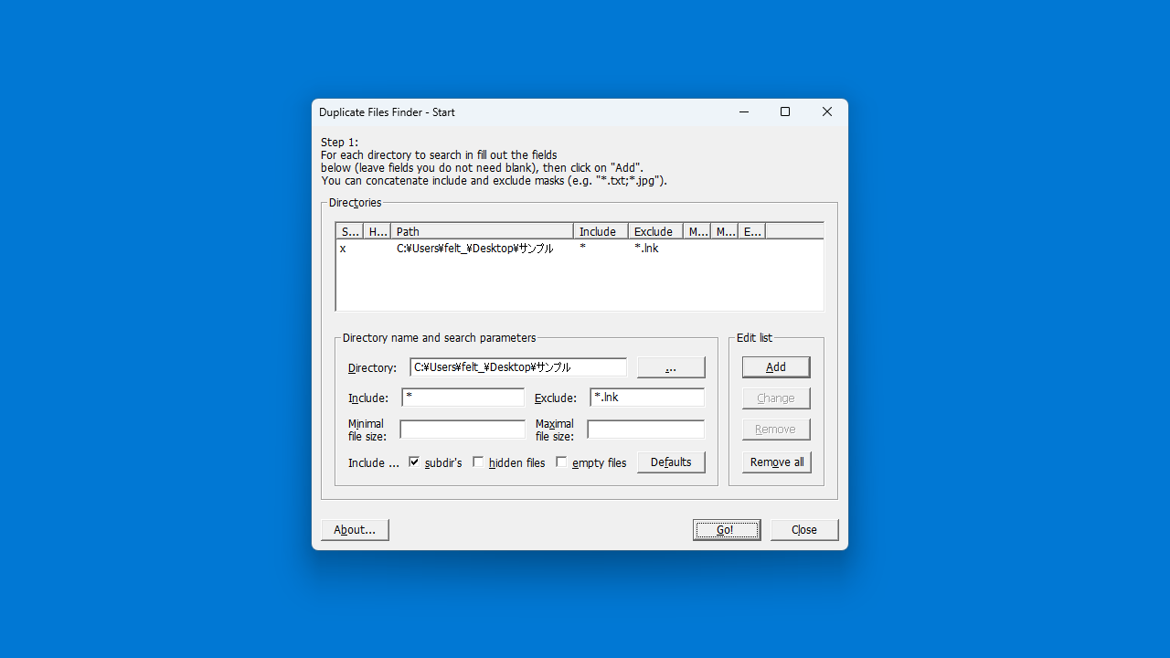 Duplicate Files Finder