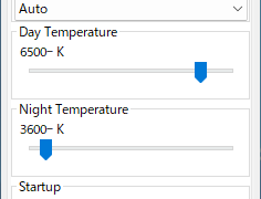 Redshift GUI