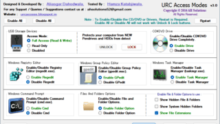 URC Access Modes