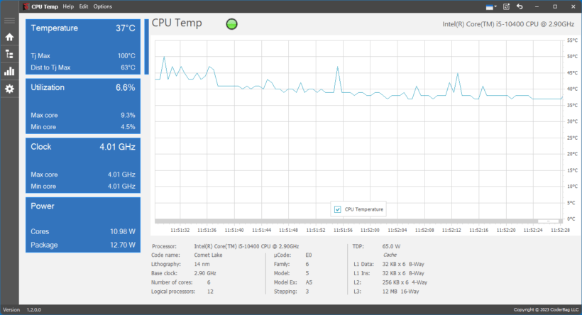 CPU Temp