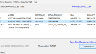 HDD Raw Copy Tool