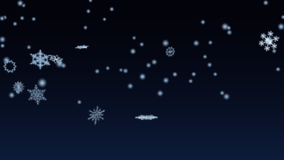 3D Winter Snowflakes Screensaver