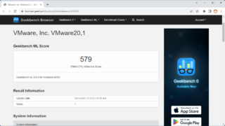 Geekbench ML