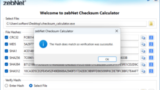 zebNet Checksum Calculator