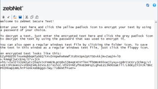 zebNet Secure Text